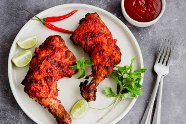 Tandoori Chicken - (2 thigh Pcs)