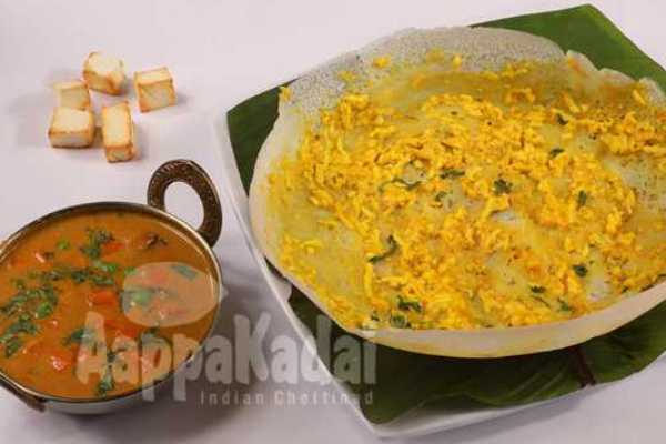 CHEFâ€™S SPECIAL PANEER AAPPAM