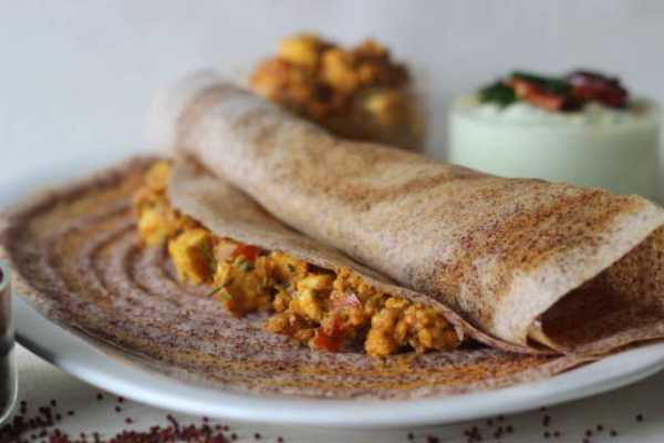 Paneer Stuffed Special Dosa