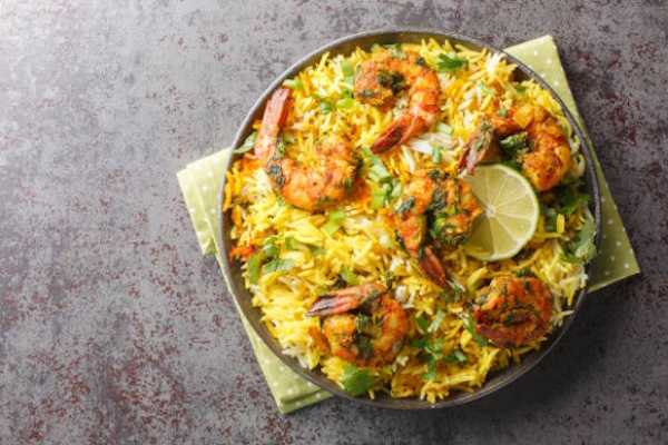 Shrimp Biryani Bucket