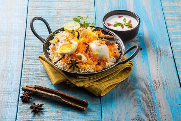 Egg Biryani Bucket