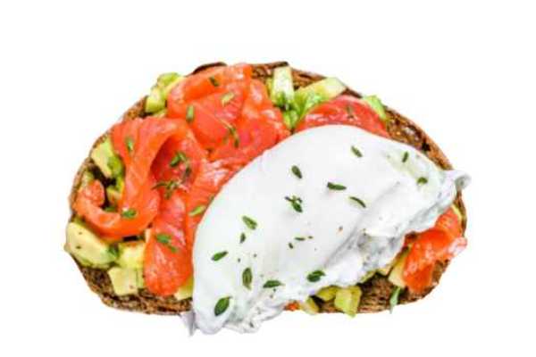 Benedict Grilled Salmon