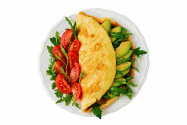 Bavocado Omelet