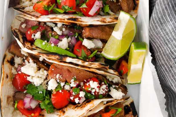 Taco Tres(3) - Carne Asada (grilled Steak)