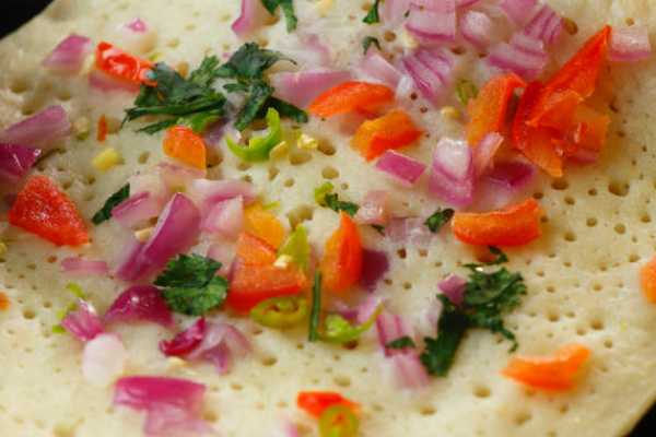 Chilli Onion Uthappam