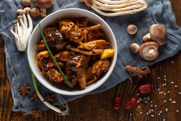 Mushroom masala (Thali)
