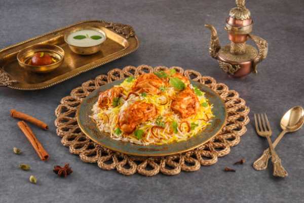 Chicken Shahi Biryani Quarter Tray
