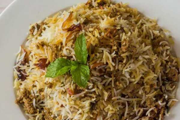 Lamb Keema Biryani