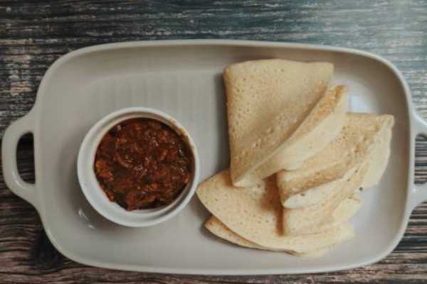 Dosa with Mutton Curry