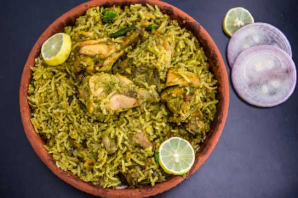 Karivepaku Chicken Pulav