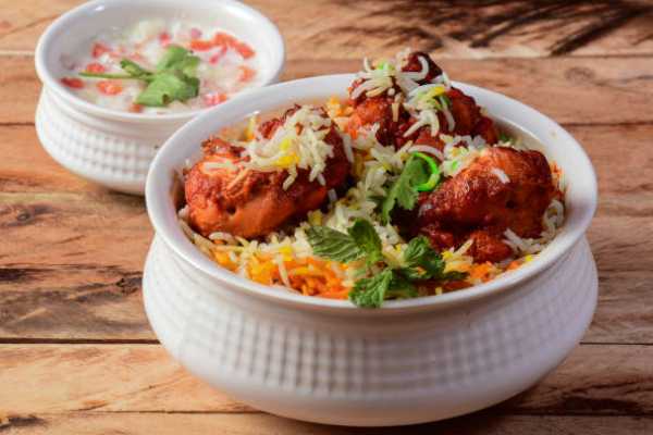 Chicken Lollipop Biryani