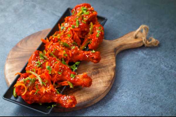 Karampodi chicken lollipops