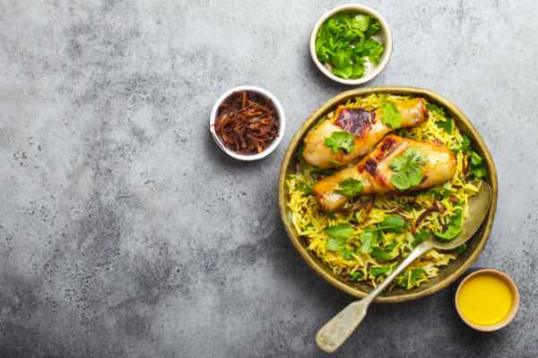 Karivepaku Chicken Pulav
