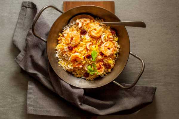 Shrimp Fry Pulav