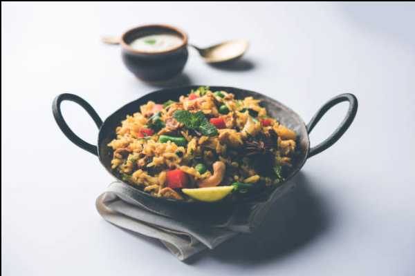 Veg Kheema Pulav