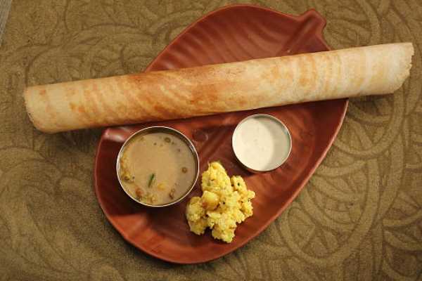 Onion Rava Dosa(15 mins)