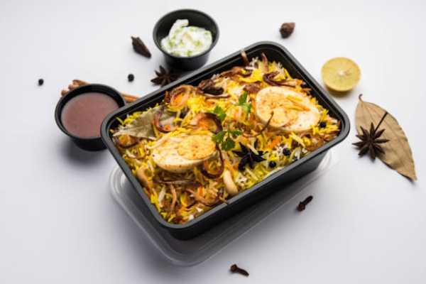 Egg Roast Biryani