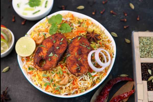 Fish Biryani  Family