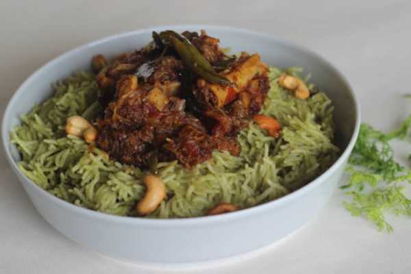 Gongura Mutton Dum Biryani  Family