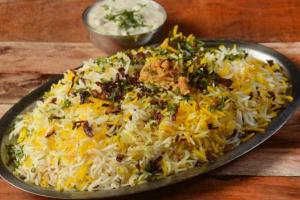 Hyderabad Veg Dum Biryani  Family