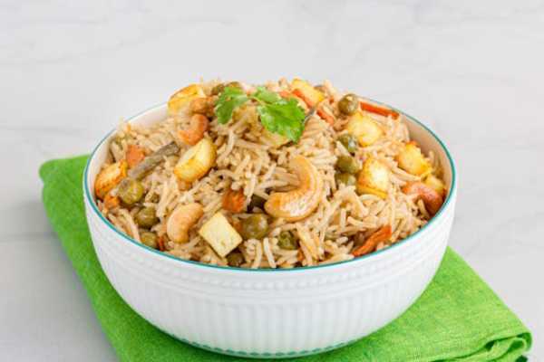 Paneer Roast Pulav  Family