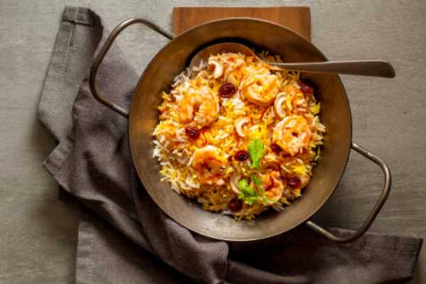 Shrimp Biryani