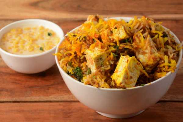 Paneer Biryani