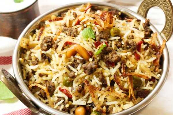 Goat Kheema Biryani MN