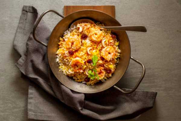 AmarVati Shrimp Biryani