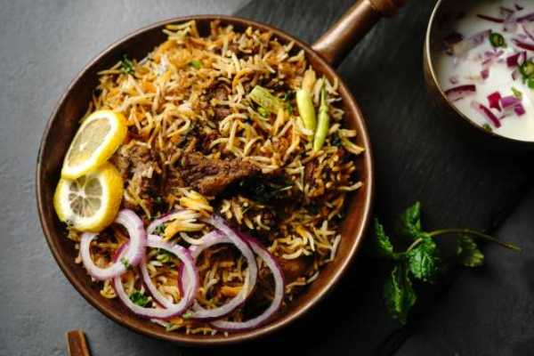 Goat Roast Biryani (GumaGumalu Special)