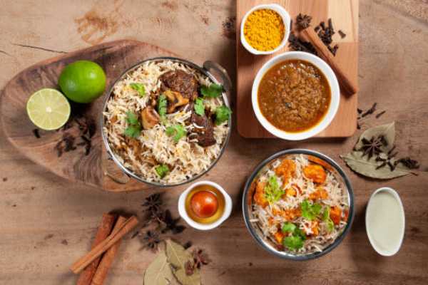Goat Biryani Family Pack (Chicken Appetizer + 4pc Gulab Jamun)