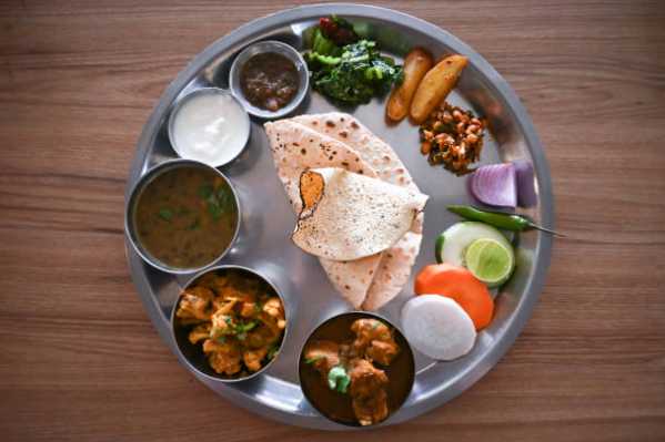 Anjappar Mutton Thali