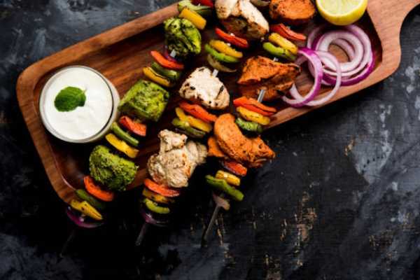Hariyali Chicken Tikka Kabab