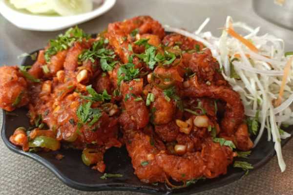 Baby corn manchurian