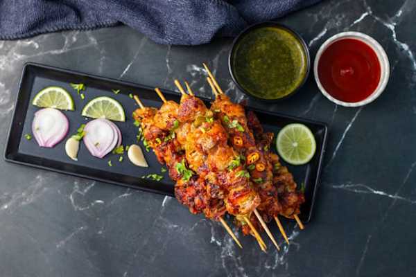 Chicken Achari Kebab