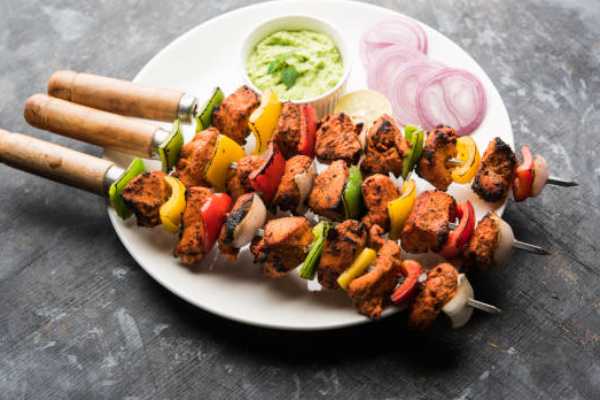 Garlic Chicken Tikka Kebab