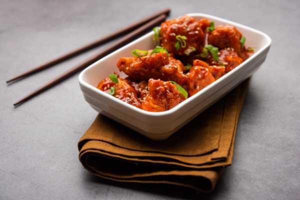 Chicken Manchurian - wet