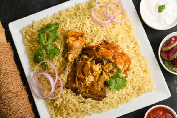 Family Gongura Goat Dum Biryani