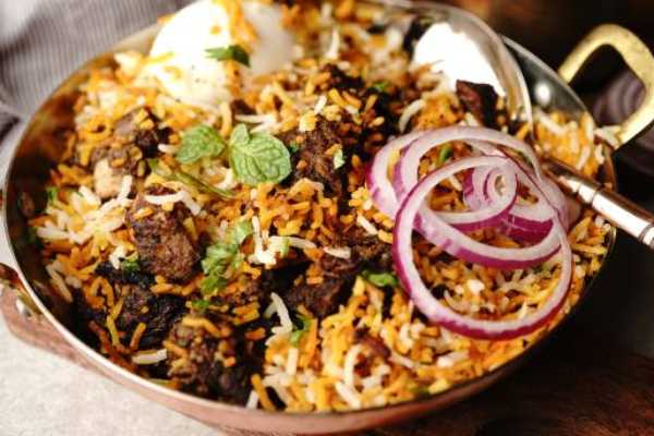 Family Temper Goat Dum Biryani