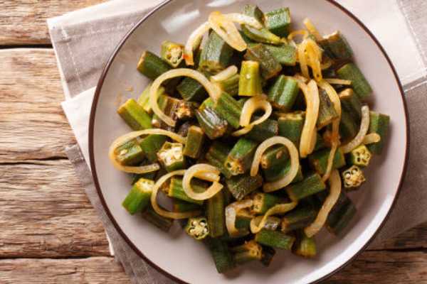 Okra Fry (With Peanuts)