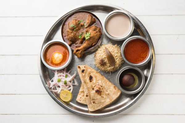 Chicken Thali