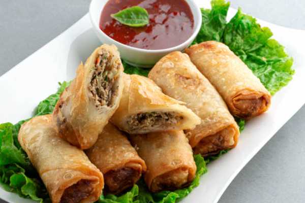 Veg Spring Rolls (5 pc)
