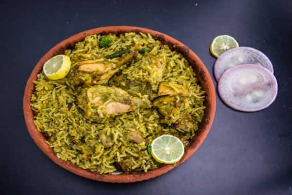 Gongura Chicken Pulav 