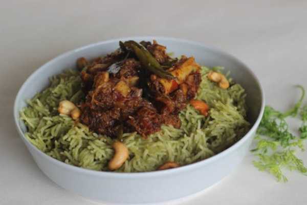 Gongura Goat Pulav 
