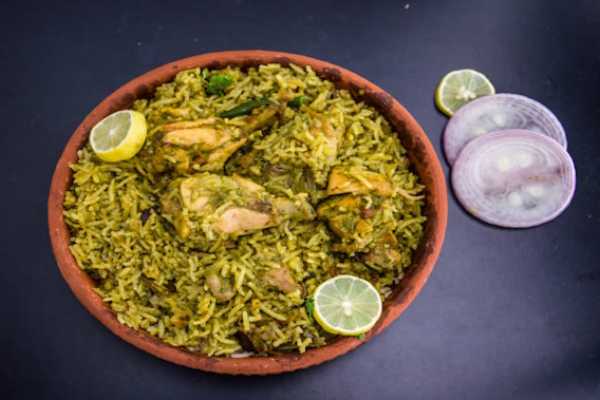 Family Gongura Chicken Pulav 