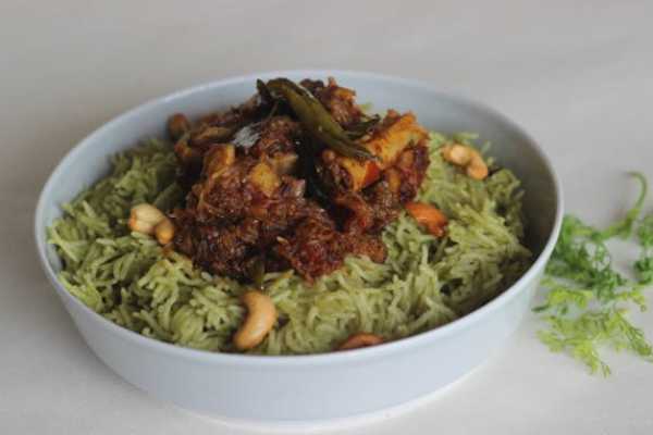 Family Gongura Goat Pulav 