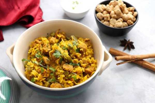Family Soya Veg Keema Biryani (Mealmaker)