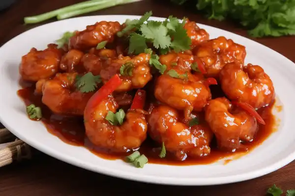 Shrimp Manchurian