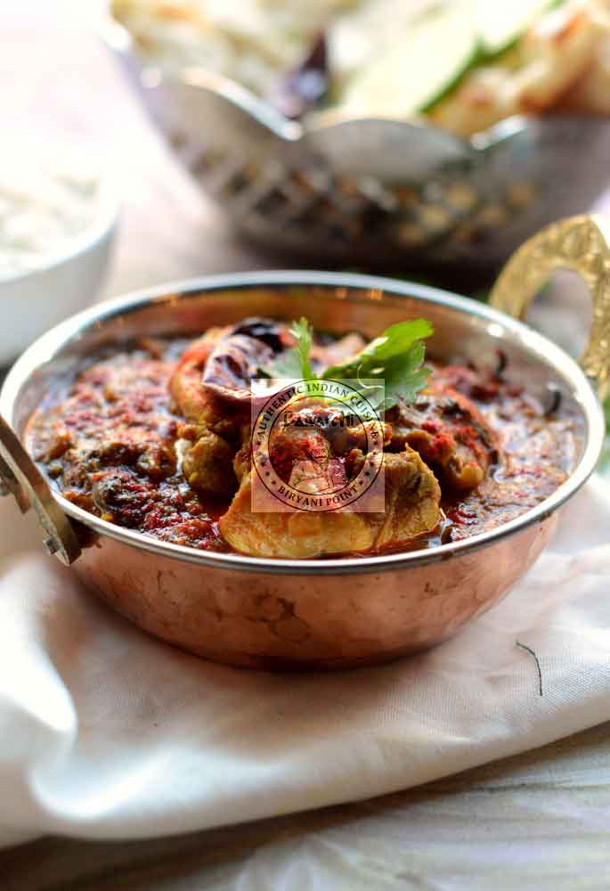 Gongura Chicken (Chefs Specialty)