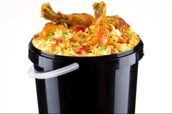 Chicken Dum Biryani (bucket)